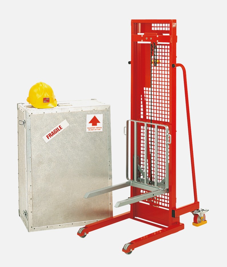 a winch lifter for warehouses