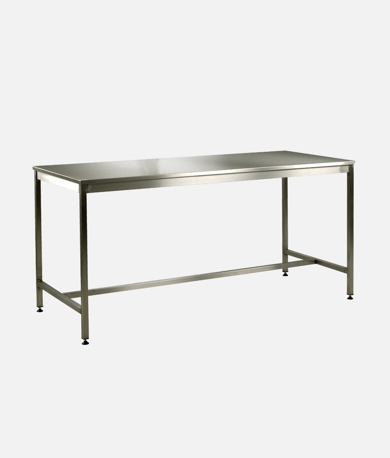 stainless steel bench