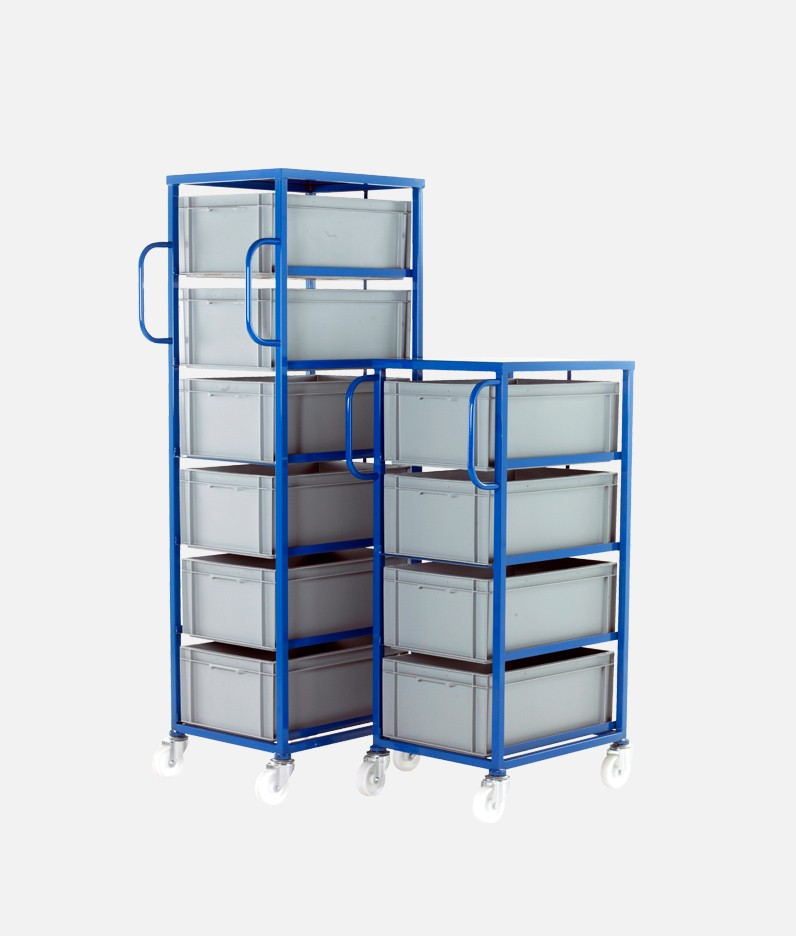 Mobile tray rack