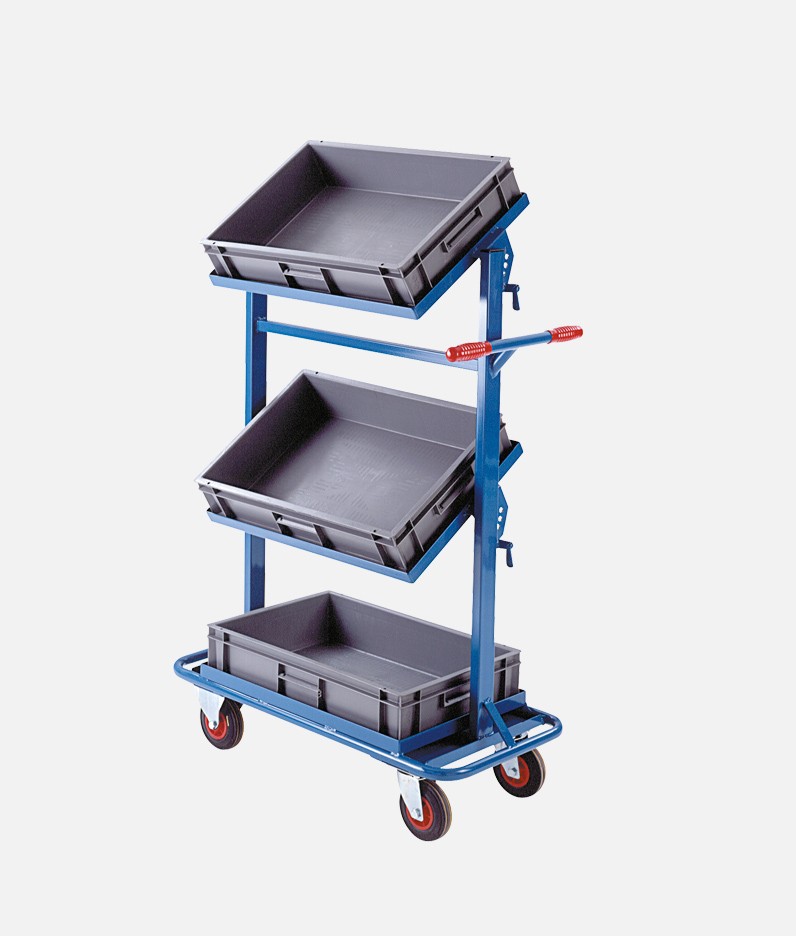 mobile tray rack