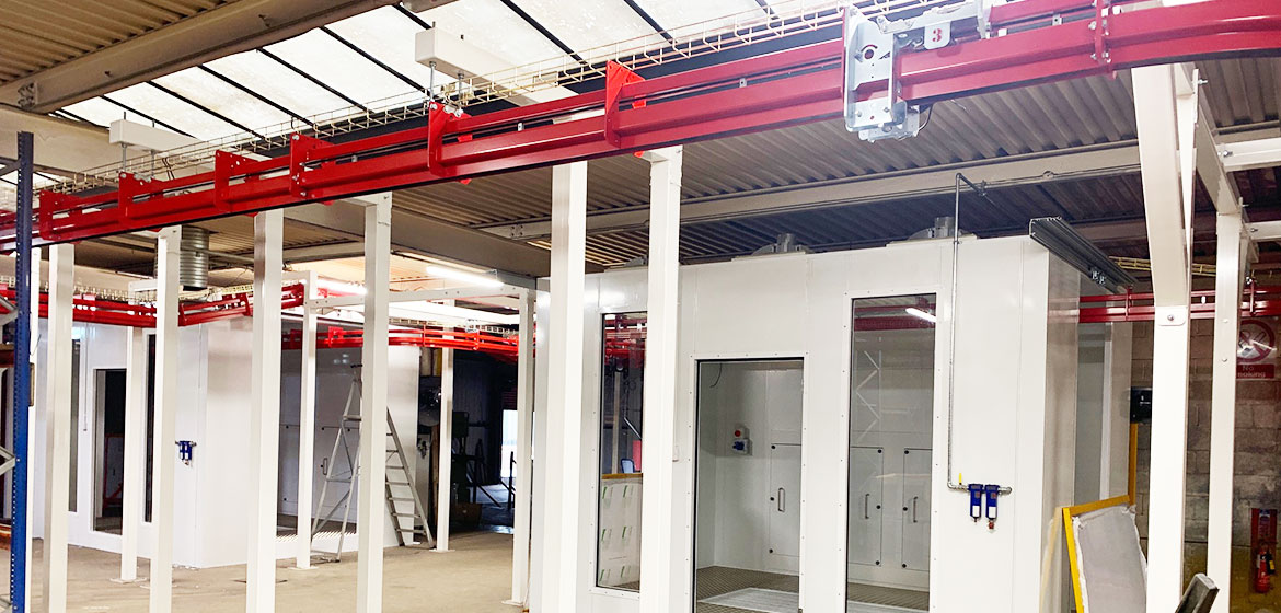 Alt - Redhill invests in a new Powder Coating System and Robotic Welding Cell